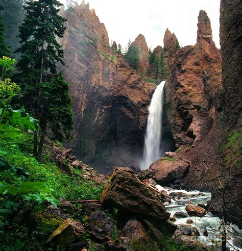 yellowstone national park tower falls